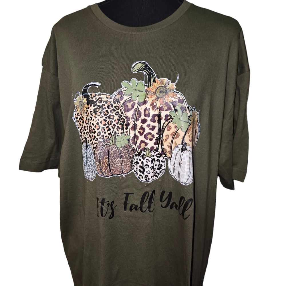 LAT - Graphic Fall Tshirt - XL